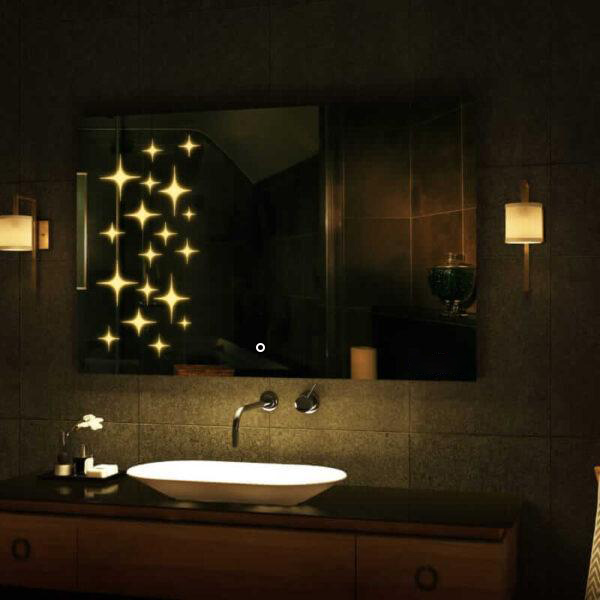 Rectangular Touch Sensor LED Mirror for Bedroom 0012 Rectangular Touch Sensor LED Mirror for Bedroom 0012